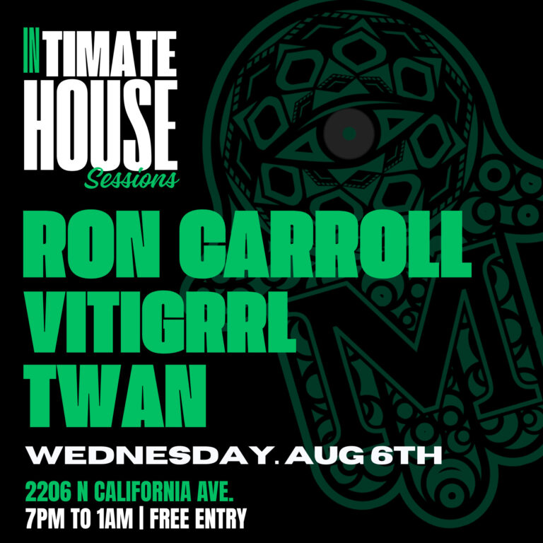 Join us for a Special night of House at Masada Nightclub with DJs RON CARROLL | VITIGRRL | TWAN