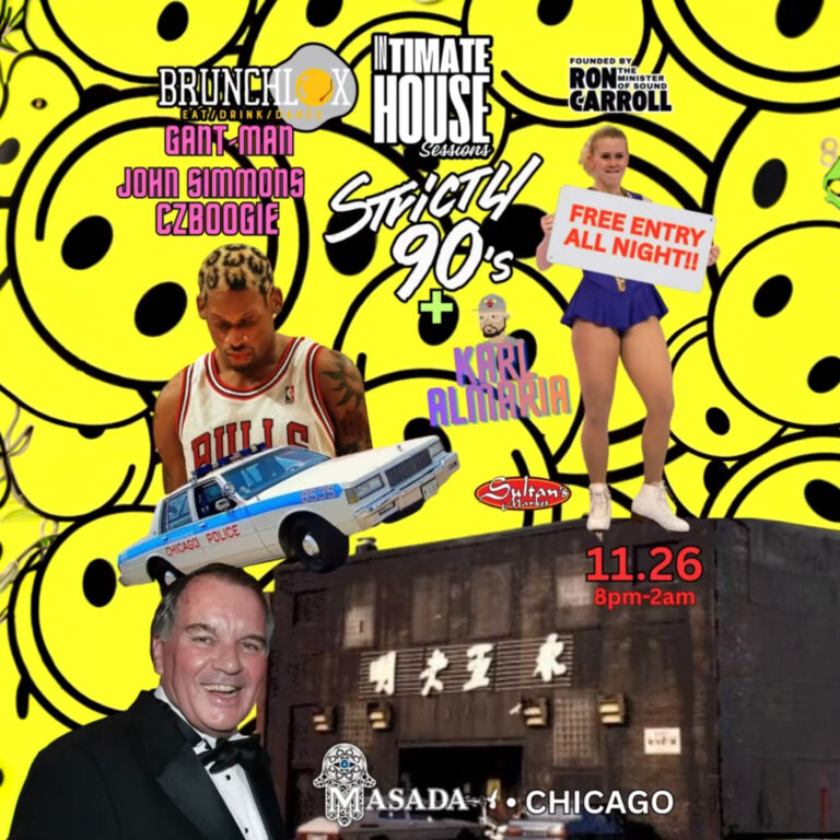 Brunchlok presents: Intimate House Sessions, music by: GANT-MAN | JOHN SIMMONS | CZBOOGIE